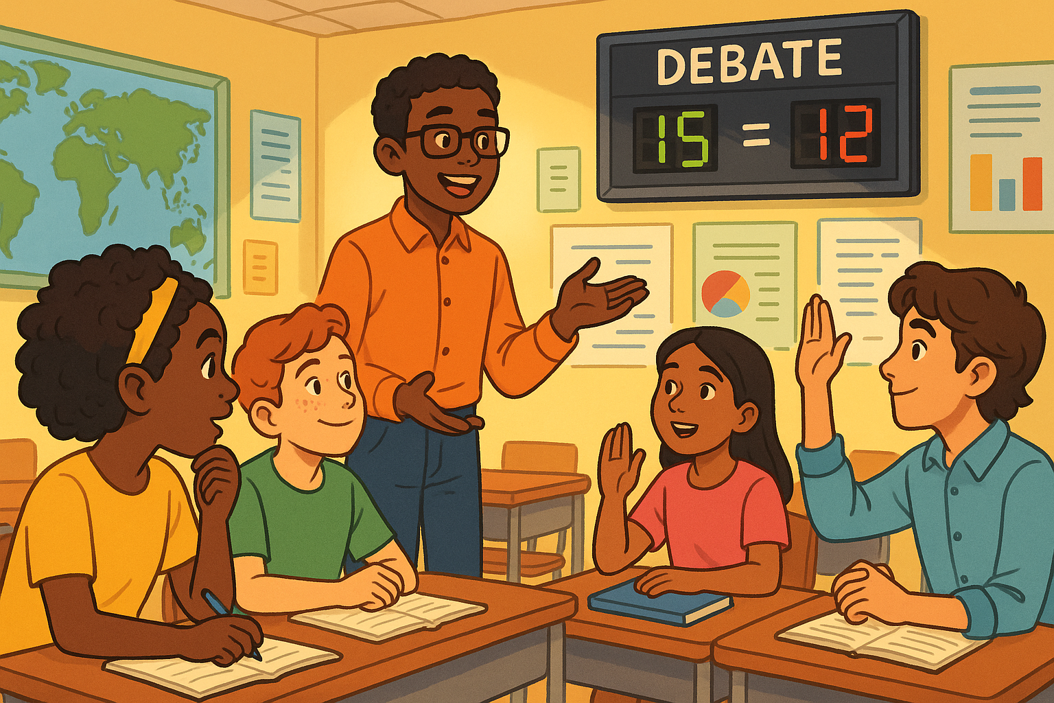 Spark Engaging Classroom Debates: Introducing the Free '6-7 Showdown' Bundle